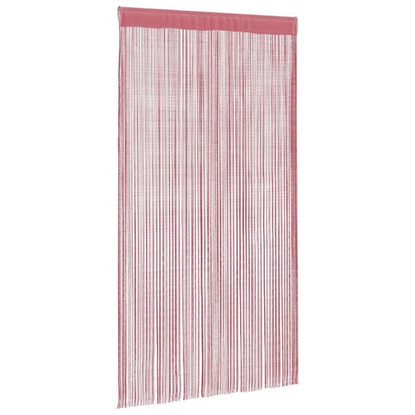 vidaXL Rideau en fils 2 pcs 140 x 250 cm rose