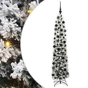 vidaXL Sapin de No&euml;l artificiel Vert 180 cm PVC et acier et plastique