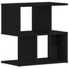 vidaXL Cabinet de chevet 2 pcs Ch&ecirc;ne noir 50 x 30 x 51,5 cm