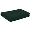 vidaXL Tissu de Table Rectangulaire Vert fonc&eacute; 110 x 180 cm