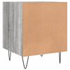 vidaXL Table de chevet sonoma gris 40x40x50 cm bois d'ing&eacute;nierie