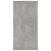 vidaXL &Eacute;tag&egrave;res cube murales 4 pcs gris b&eacute;ton bois d'ing&eacute;nierie