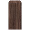 vidaXL Table de bar chêne marron 102x50x103,5 cm bois d'ingénierie