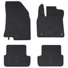 vidaXL Tapis de voiture 4 pcs Noir compatible avec SANDERO 2020-