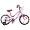 vidaXL V&eacute;lo pour Enfants 16 Pouces pour 4-6 ans Rose clair