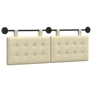 vidaXL T&ecirc;te de lit suspendue Simili cuir
