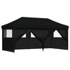 vidaXL Tente de f&ecirc;te 292 x 580 x 315 cm Noir Tissu Oxford