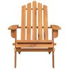 vidaXL Chaise de jardin Adirondack Bois d'acacia massif