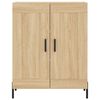 vidaXL Buffet haut Ch&ecirc;ne sonoma 69,5x34x180 cm Bois d'ing&eacute;nierie