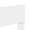 vidaXL Cadre de lit sans matelas blanc 140x200 cm bois de pin massif