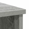 vidaXL Buffet avec tiroir sonoma gris 101x35x76 cm bois d'ingénierie