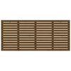 vidaXL T&ecirc;te de lit murale Marron miel 166x3x91,5 cm Bois massif de pin