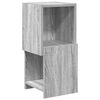 vidaXL Meuble d'angle 25,5x25x55cm Bois d'ing&eacute;nierie Gris Sonoma