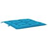 vidaXL Coussin de banc de jardin bleu clair tissu oxford
