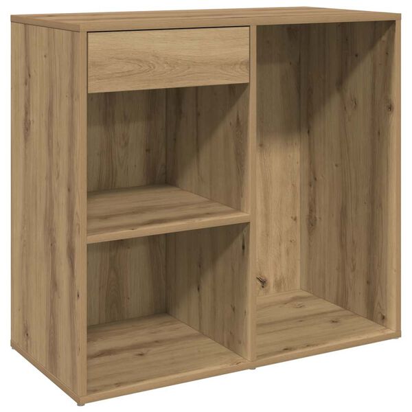 vidaXL Armoire cosmétique chêne artisanal 80x40x75cm Bois d'ingénierie