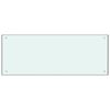 vidaXL Dosseret de cuisine Blanc 100x40 cm Verre tremp&eacute;