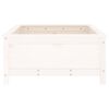 vidaXL Jardini&egrave;re blanc 82,5x82,5x39 cm bois massif de pin