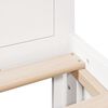 vidaXL Cadre de lit sans matelas avec t&ecirc;te de lit 180x200 cm bois pin