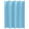 vidaXL Rideaux occultants avec anneaux 2 pcs Bleu clair 140 x 140 cm