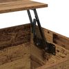 vidaXL Table basse Bois Ancien 60 x 44,5 x 45 cm Bois d'ing&eacute;nierie