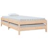 vidaXL Lit empilable sans matelas 100x200 cm bois massif de pin