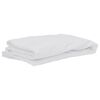 vidaXL Prot&egrave;ge-matelas blanc 160x220 cm imperm&eacute;able