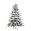 vidaXL Sapin de No&euml;l Artificiel &agrave; Branches Articul&eacute;es Blanc 240 cm