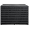 vidaXL Boîte de rangement de jardin Aluminium 150x100x100cm Anthracite