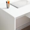 vidaXL Bureau avec tiroir Blanc 90 x 49 x 75 cm Bois d'ingénierie