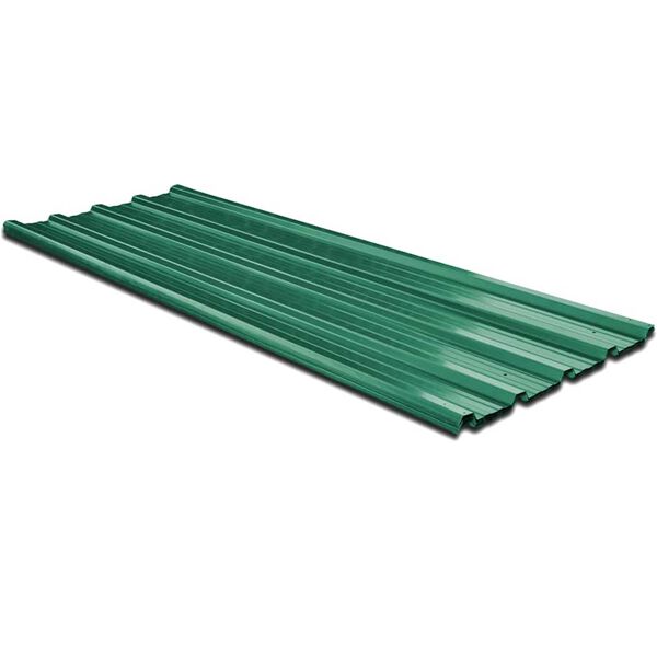 vidaXL Panneaux de Toiture Vert 129 x 45 cm M&eacute;tal