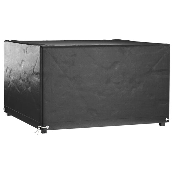 vidaXL Housses de salon de jardin 2 pcs 8 œillets 125x125x75 cm carré