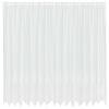 vidaXL Rideau en Dentelle Floral Blanc 200 x 400 cm Polyester