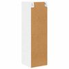 vidaXL Armoire suspendue Blanc 30 x 29,5 x 100 cm Bois d'ing&eacute;nierie