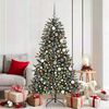 vidaXL Sapin de No&euml;l artificiel Vert 180 cm PVC, plastique et acier