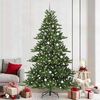 vidaXL Sapin de No&euml;l Artificiel &agrave; Branches Articul&eacute;es Vert 240 cm PVC