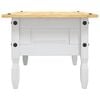 vidaXL Table basse Pin mexicain Gamme Corona Blanc 100x55x44 cm