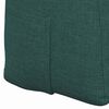 vidaXL Coussin de Dos Vert fonc&eacute; 100 x 24 x 50 cm tissu