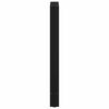 vidaXL Pieds de table de bar Noir 2 pi&egrave;ces 50 x (90-91) cm Acier