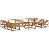vidaXL Ensemble de canap&eacute;s d'ext&eacute;rieur 10 pcs Naturel