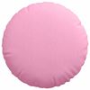 vidaXL Coussins de siège 2 pcs Rose Ø80 x 29 cm tissu