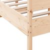 vidaXL Cadre de lit sans matelas 120x190 cm bois de pin massif