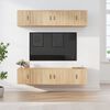 vidaXL Ensemble de meubles TV 6 pcs Ch&ecirc;ne sonoma Bois d'ing&eacute;nierie