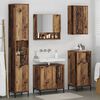 vidaXL Ensemble de mobilier de salle de bain avec tiroir Bois Ancien