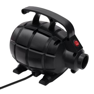 vidaXL Pompe &agrave; air &eacute;lectrique noir