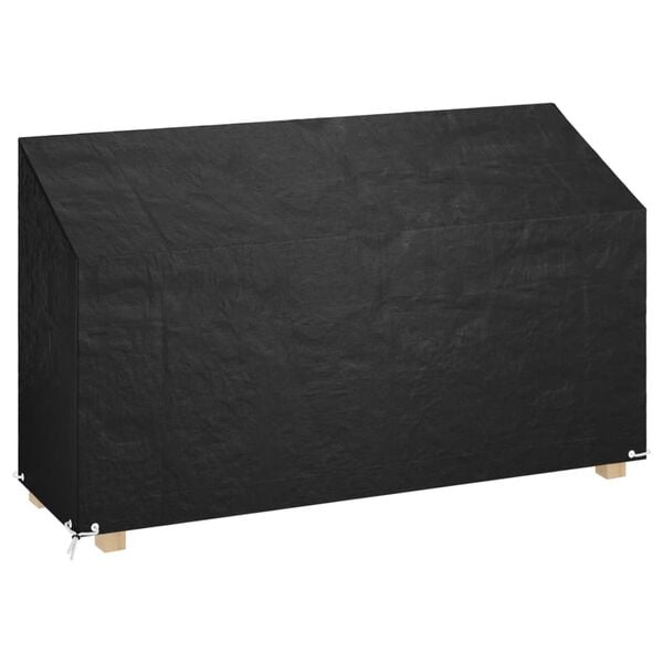 vidaXL Housse de banc de jardin 12 &oelig;illets 210x70x70/88cm poly&eacute;thyl&egrave;ne