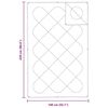 vidaXL Couettes & Duvets Blanc 140 x 220 cm Polyester
