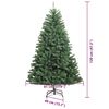 vidaXL Sapin de No&euml;l Artificiel &agrave; Branches Articul&eacute;es Vert 120 cm