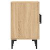 vidaXL Meuble TV ch&ecirc;ne sonoma 150x30x50 cm bois d'ing&eacute;nierie