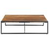 vidaXL Table basse 140x140x40 cm Bois solide