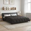 vidaXL Duvet complet toute l'ann&eacute;e Anthracite 200 x 220 cm Microfibre